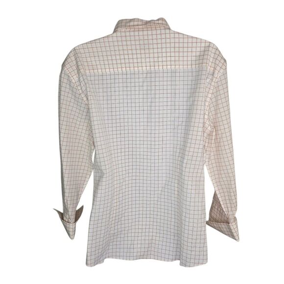 Brooks Brothers Nwt Plaid Fitted Non-iron Stretch Button Up Blouse Top Size 14 - Picture 2 of 5